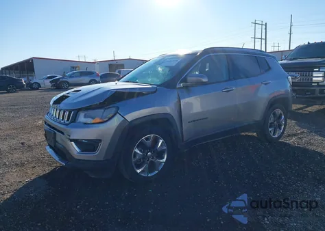 2019 Jeep Compass Limited Fwd из США, поврежденный, VIN 3C4NJCCB3KT614340